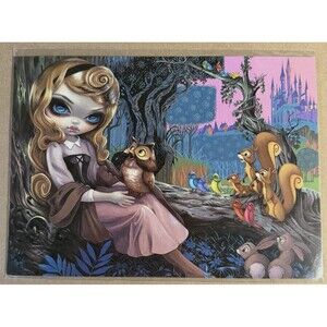 Disney WonderGround Princess Aurora Sleeping Beauty - 5x7 Postcard New Sealed